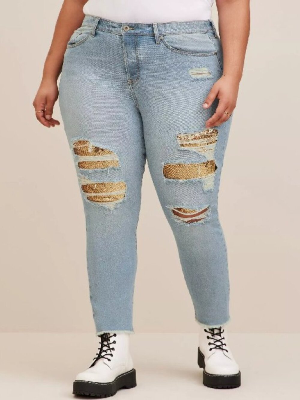 Torrid High Rise Straight Jeans | size 10 R - Picture 2 of 10